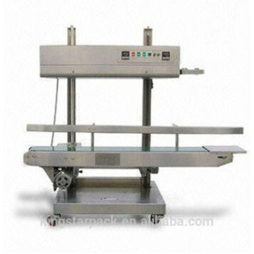 CBS-1100 continuous bag sealing machine with ink print